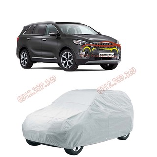 Bạt Phủ xe Ô Tô  Kia SORENTO Vải Dù OXFORD Siêu Bền, Bạt Trùm Xe Hơi Chống Nắng Mưa Bảo Vệ Xe