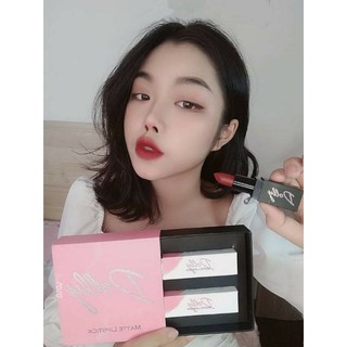 Combo set 2 cây son sáp phủ phấn siêu đẹp ib báo màu cho shop