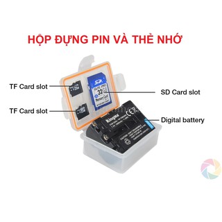Hộp đựng pin và thẻ nhớ của máy ảnh ( các loại )