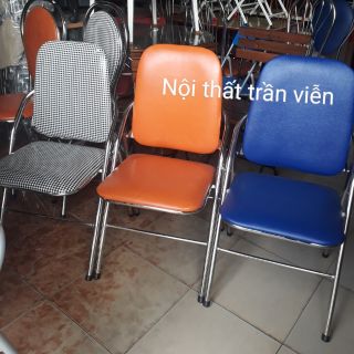 Ghế gấp xuân hòa - ghế gấp lưng cao - ghế gấp đệm tựa giá rẻ