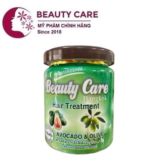 Ủ Tóc Siêu Mềm Mượt Chiết Xuất Trái Bơ Và Olive Beauty Care Avocado &amp; Olive 500g
