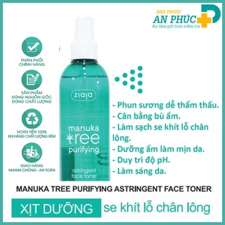 [ ZIAJA ] XỊT DƯỠNG SẼ KHÍT LỖ CHÂN LÔNG ZIAJA MANUKA TREE – ORGANIC 200ml