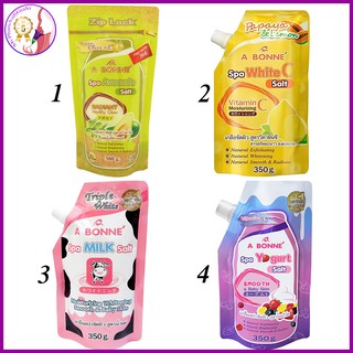 Muối tắm A Bonne tẩy tế bào chết làm trắng da giải độc và cân bằng độ ẩm 350g Thái Lan