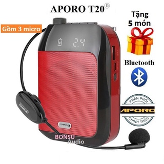 [Mã ELHACE giảm 4% đơn 300K] Loa trợ giảng không dây Aporo T20, T21 2.4G chính hãng