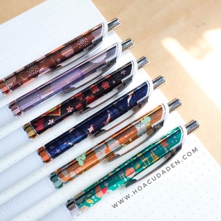 [DA ĐEN] Bút Gel Nhanh Khô Pentel Energel Phiên Bản Kawaii (Mực Xanh)