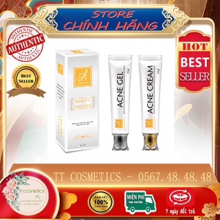 Bộ ngừa mụn a cosmetic ngừa mụn siêu tốc độ hàng chính hãng