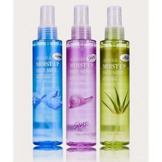 Xịt khoáng dưỡng ẩm Collagen/ Nha đam/ Ốc Sên ASPASIA Hàn quốc 150ml