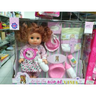 Bộ búp bê thay tã cho bé