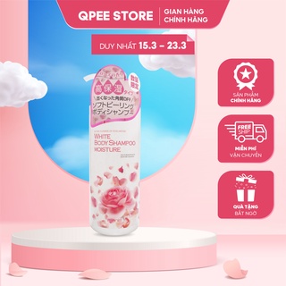Sữa tắm trắng da toàn thân Manis White Body Shampoo Moisture 450ml - QPEESTORE