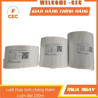 [Khổ 15cm] Lưới thủy tinh chống thấm cuộn dài 100m LTTM15 [CEC Store]