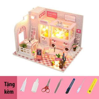 Nhà búp bê lắp ghép Tiệm gắp thú bông Dorami C009Z