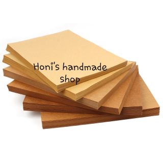(Có bấm lỗ) Combo 10 Giấy Kraft A4 dày 400-120gsm