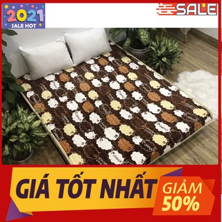 THẢM NỈ NHUNG TRẢI GIƯỜNG HOA VĂN 2MX2M2