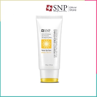 Kem Chống Nắng Nâng Tone SNP UV Perfect Brightening Tone Up Sun SPF50+ Lên 2-3 Tone Trắng Sáng Tự Nhiên
