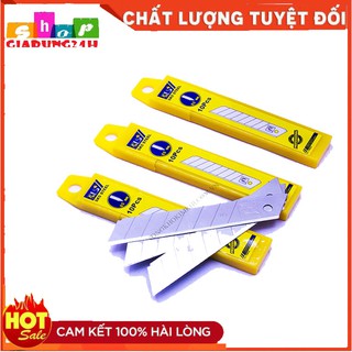 Hộp 10 Lưỡi dao dọc giấy Bosi-Giadung24h