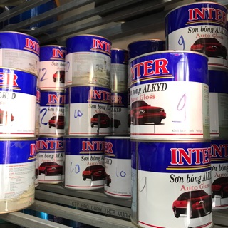 Sơn vân bông Inter lon 900 gr