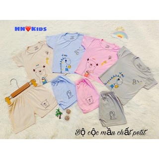 Bộ Quần Áo HN Kid MÀU (thun lạnh Petit) cho bé
