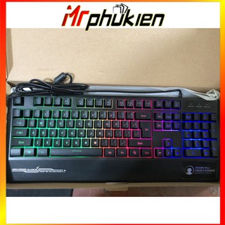 [Mã 33ELSALE hoàn 7% đơn 300K] BÀN PHÍM GAMING HACKER AK5000 - MrPhukien