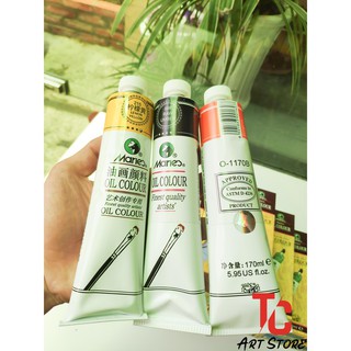 MÀU SƠN DẦU TUÝP 170ML MARIES(Bảng màu 1)
