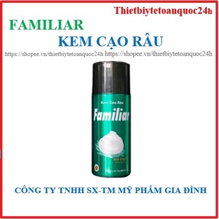 [Chính hãng] Kem cạo râu Familiar 175g có xanh dương và xanh  lá