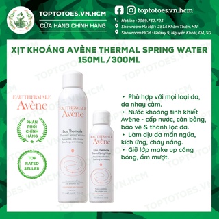 Xịt khoáng Avene Thermal Spring Water 150ml/ 300ml [NHẬP KHẨU CHÍNH HÃNG 100%]