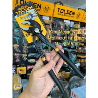 Kìm mỏ quạ 10inch mở trượt tự động thép Cr-V TOLSEN 10329
