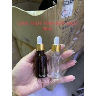 20 CHAI THUỶ TINH BÓP GIỌT 20ml