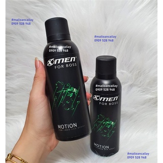 Xịt Khử Mùi Xmen For Boss Xanh lá 150ml