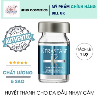 Tinh Chất Cho Da Đầu Nhạy Cảm Kerastase Specifique Cure Apaisante Intense Treatment 6ml