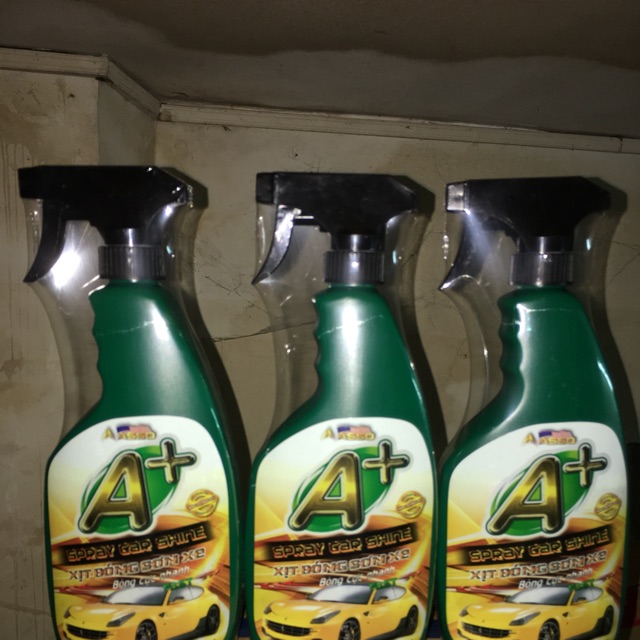Xịt bóng sơn xe A+