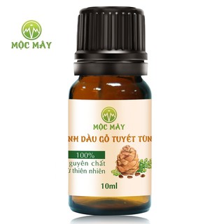 Tinh dầu gỗ Tuyết Tùng 10ML cao cấp nguyên chất Mộc Mây (Có kiểm định bộ y tế, chất lượng và mùi hương vượt trội)