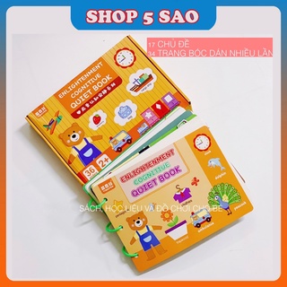 Học Liệu Bóc Dán 17 Chủ Đề 34 Trang Bóc Dán Giúp Bé Phát Triển Tư Duy