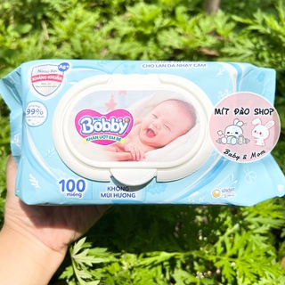 Khăn ướt Bobby 100 tờ