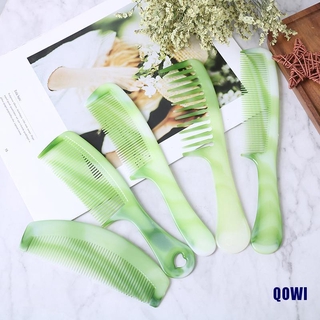 Lược Nhựa Xanh Màu Xanh Ngọc Sang Trọng Cổ Điển