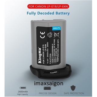 [Mã 155ELSALE giảm 7% đơn 300K] PIN KINGMA FOR CANON LP-E19, LP-E4N