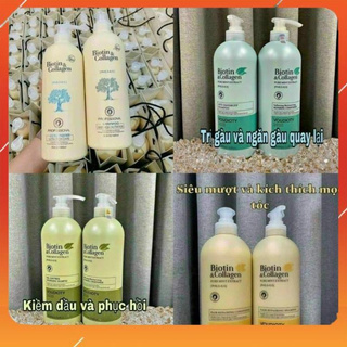 Dầu gội xã BIOTIN mẫu mới 2021