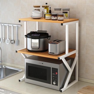 kệ lò vi sóng sắt GM02 - 2 tầng, kệ nhà bếp