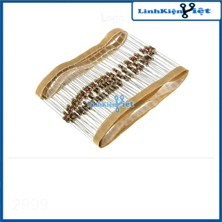 Trở Cắm 1/4W 50 Con/Túi Giá Trị Trong Khoảng 620 - 10k Ohm
