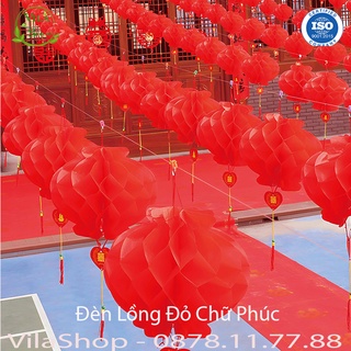[ 100 MẪU ] Đèn Lồng Đỏ, Đèn Lồng Chữ Phúc Ninong, Liễn Khánh, Dây Treo Trang Trí Nhà Cửa Lễ Hội