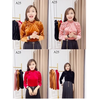 Áo nhung nữ tuyết cực sang,áo nữ, quần áo nữ,thời trang nữ a25