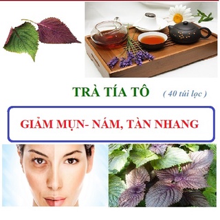 Trà TÍA TÔ - giảm MỤN - NÁM, TÀN NHANG ( 40 túi lọc )
