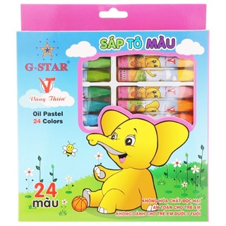 Bút Sáp Dầu 24 Màu Gstar OP324