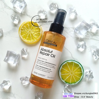 Tinh Dầu Phục Hồi Hư Tổn Toàn Diện 10 in 1 Serie Expert Absolut Repair Gold 90ml - Loreal Professionnel