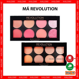 Bảng Má Revolution Makeup Ultra Blush Palette phấn má/highlight/ tạo khối (Bill Anh)
