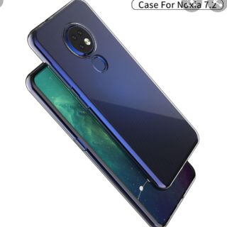 Ốp silicon cho nokia 7.2 trong suốt( bộ 3 chiếc)