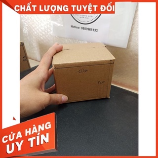10 Hộp carton 10*10*8 ❣️ Hộp đối khẩu 3 lớp