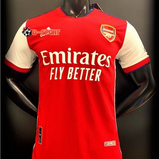 Quần Áo Bóng Đá CLB Arsenal Sân Nhà 21/22 - Hàng Vải Mè Thái Cao Cấp