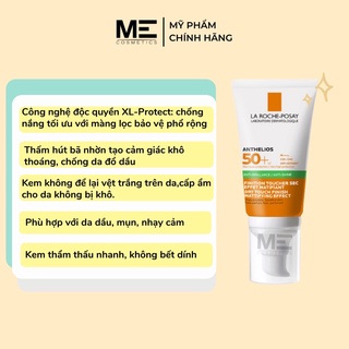 KEM CHỐNG NẮNG CHO DA DẦU LA ROCHE POSAY ANTHELIOS XL DRY TOUCH SPF50+ 50ml