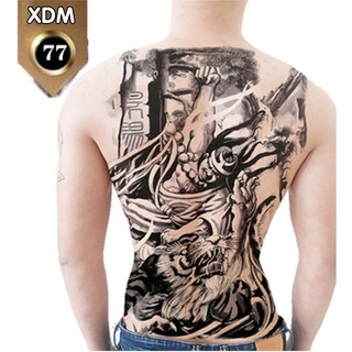 Hình Xăm Dán Kín Lưng Sa Tăng Diệt Hổ XDM077