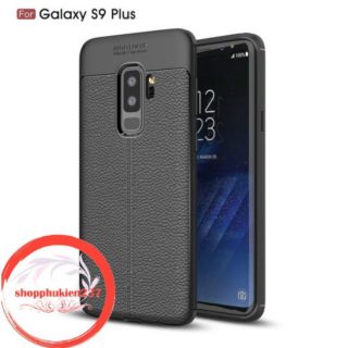 Ốp dẻo vân da Galaxy S9+/ S9 Plus hiệu Auto focus chống sốc